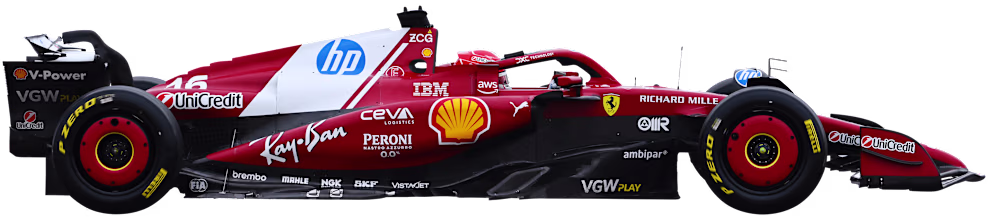 Болид Ferrari 2025